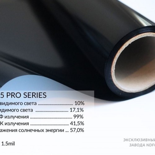 Автомобильные металлизированные тонировочные плёнки NDFOS PHP BK 15 Pro Series