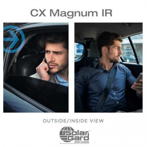 До и После установки После установки пленки SolarGard CX Magnum IR
