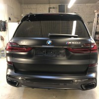 BMW X7 в плёнке Hexis BodyFence Matte