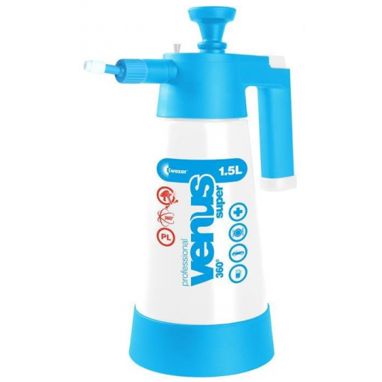 Помповый опрыскиватель Kwazar Venus Super Pro+ 360° с поворотным соплом, 1,5л.